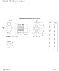 Ksb Betabloc 80-160 /G16 18,5kW