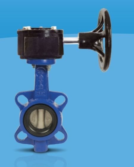 KELEBEK VANA NİKEL WAFER KV7 DN300 REDÜKTÖRLÜ