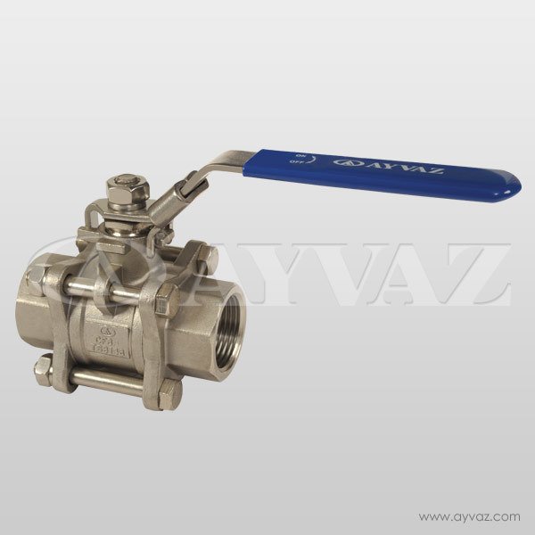 KÜRESEL VANA PASL 3 PRÇ.PN63 3/4'' V-3T 304