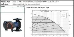 Ksb Calio Pro 40-100 PN6-10-16 400W Frekans Kon. Sirkülasyon Pompası - DN40 Flanş Bağlantılı