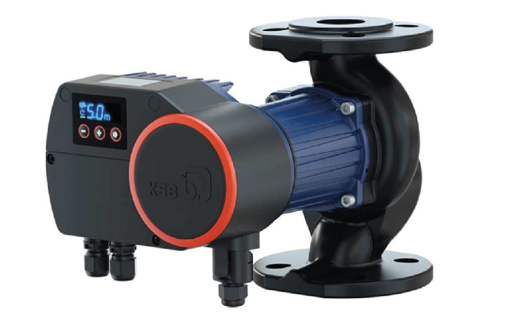 Ksb Calio Pro 25-100 PN6/10/16 180mm 220W Frekans Kon. Sirkülasyon Pompası -1'' Dişli Bağlantılı