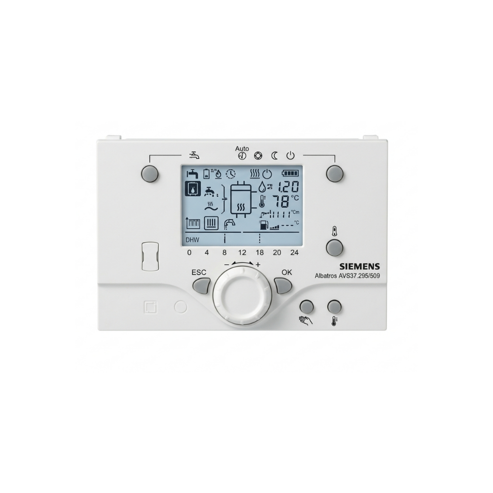 Siemens Albatros AVS37.295/509 Operatör Paneli (Beyaz)