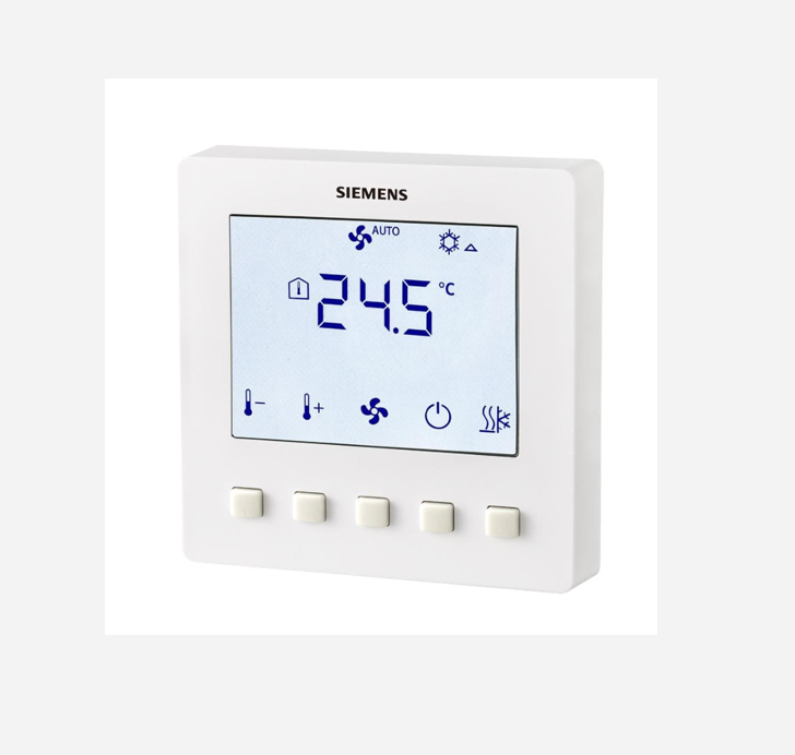 Siemens RDF510/BP Dijital Kablolu Sıva Altı Fan Coil Oda Termostatı 2B