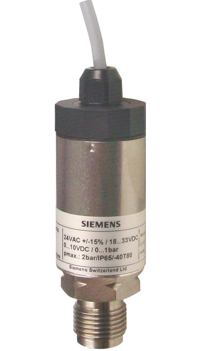 SIEMENS SENSÖR BASINÇ S&G DC 0..10V QBE2002-P60