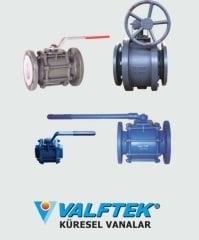 KÜRESEL VANA TG PN 16 3P DN 200 REDÜKTÖRLÜ