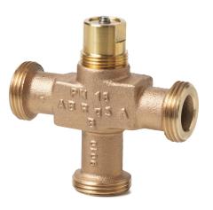 Siemens VXG44.20-6.3 3 Yollu Lineer Tip Dış Dişli Vana Gövdesi, DN20 (3/4''), PN16