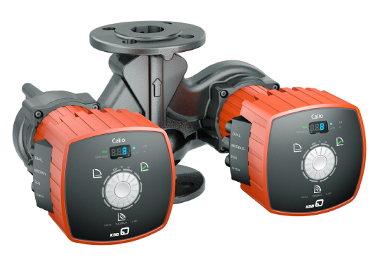 KSB Calio Z 40-80 2x265W Frekans Kontrollü Döküm Gövdeli Sirkülasyon Pompası DN40 Flanş